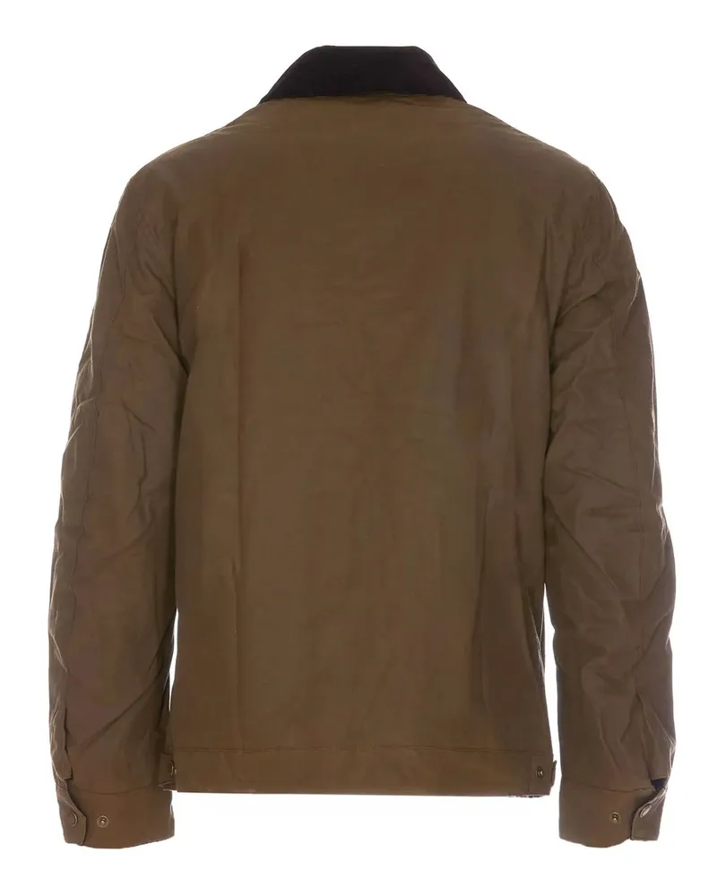 Barbour Workers Wax Jacket — Beige Beige