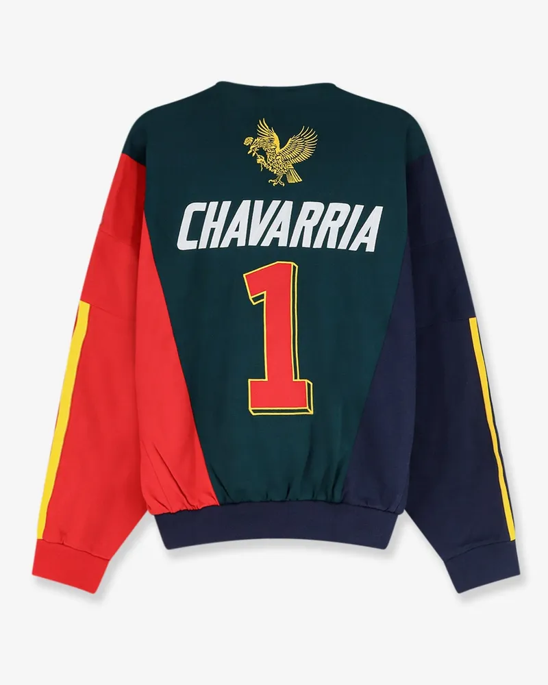 adidas Men Oversize Sweatshirt Watsonville Multicolour Cotton Sweatshirts Sweater Green