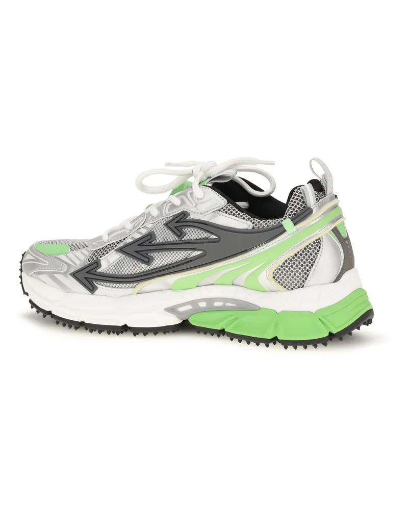 OFF-WHITE Be Right Sneakers — Green Green