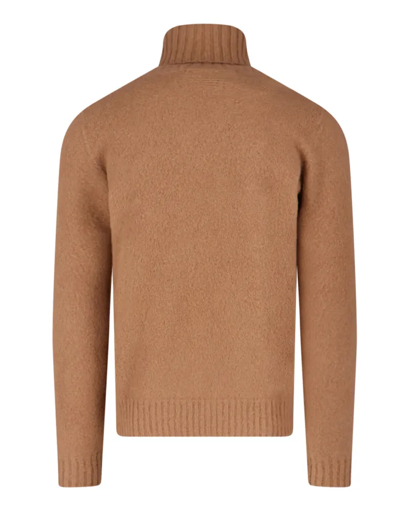 Drumohr  Men's Sweaters Brown Lambswool Brown
