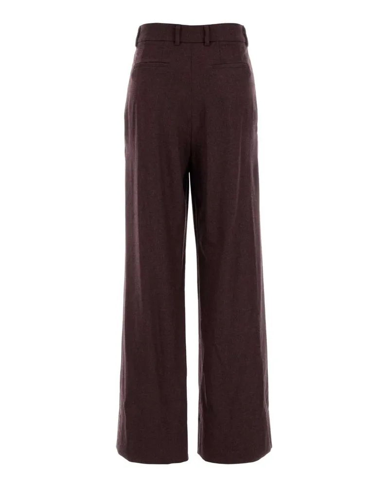 PT TORINO Rosso Trousers Red