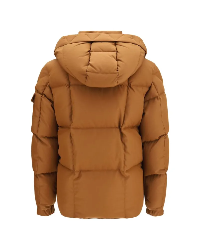 Moncler Dravenis Down Jacket — Brown Brown