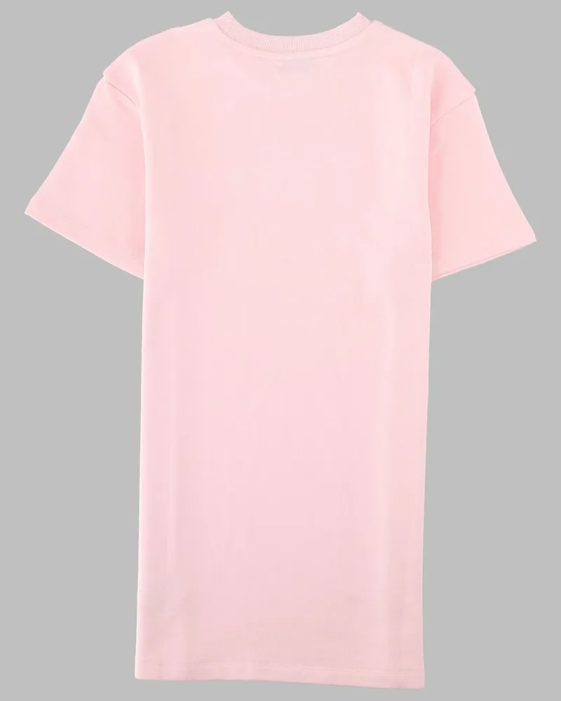 Marc Jacobs Cotton with Stretch Trim Dress — Pink Pink