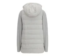 Women's Long Monili Chain Puffer Jacket Geyser Polyester Down Coat