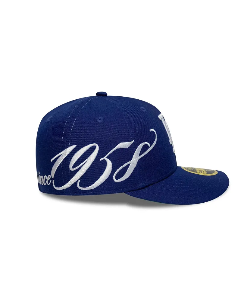 New Era Men's Fitted Cap 59fifty Dark Blue Crown Hat Navy