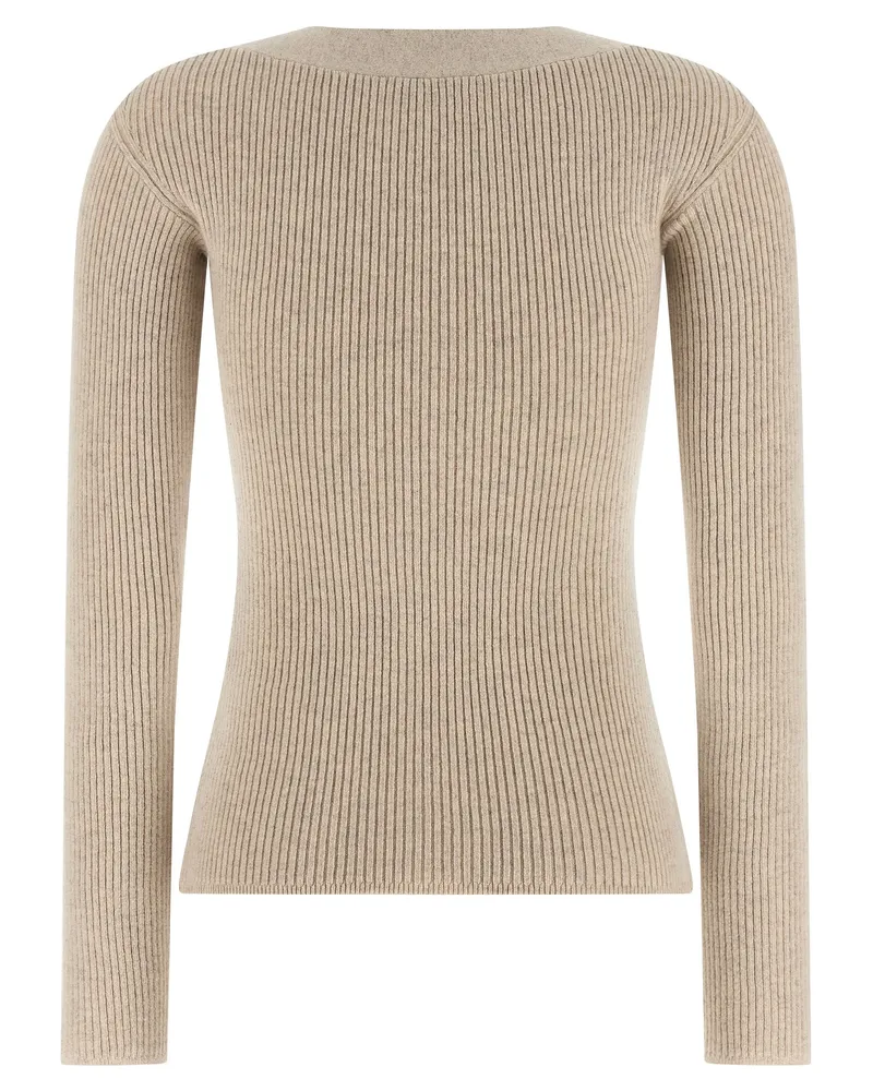 Max Mara Women Beige Wool Cardigan Clothing Beige
