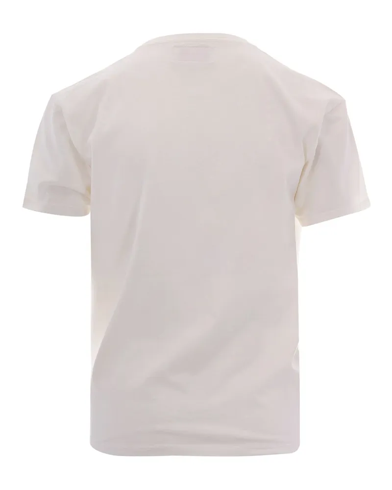 MC2 Saint Barth Women's T-Shirt Emilie Sport Club Cotton White T-Shirts & Jerseys White