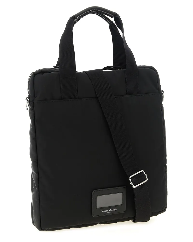Maison Margiela High Tech Shoulder Bag — Black Black