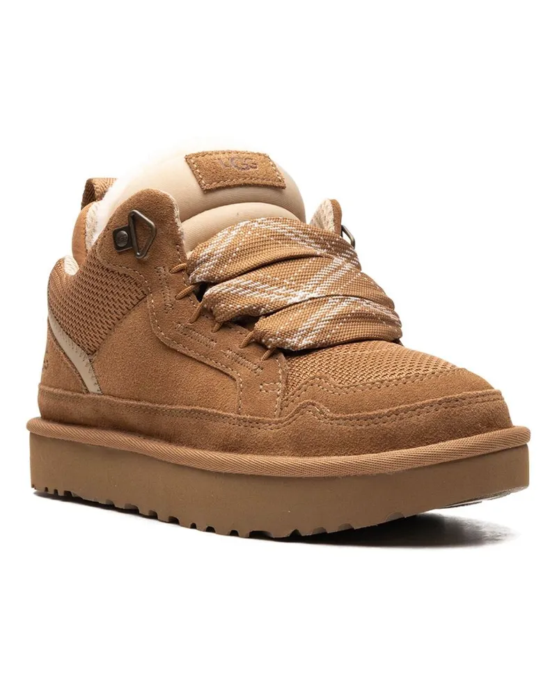 UGG Suede Lace-Up Sneaker — Chestnut Brown Chestnut