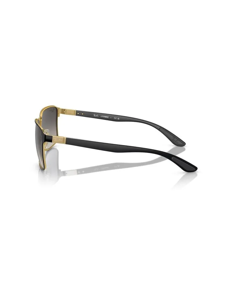 Ray Ban Unisex Sunglasses Black-Gold Metal Eyewear - Black/gold Black