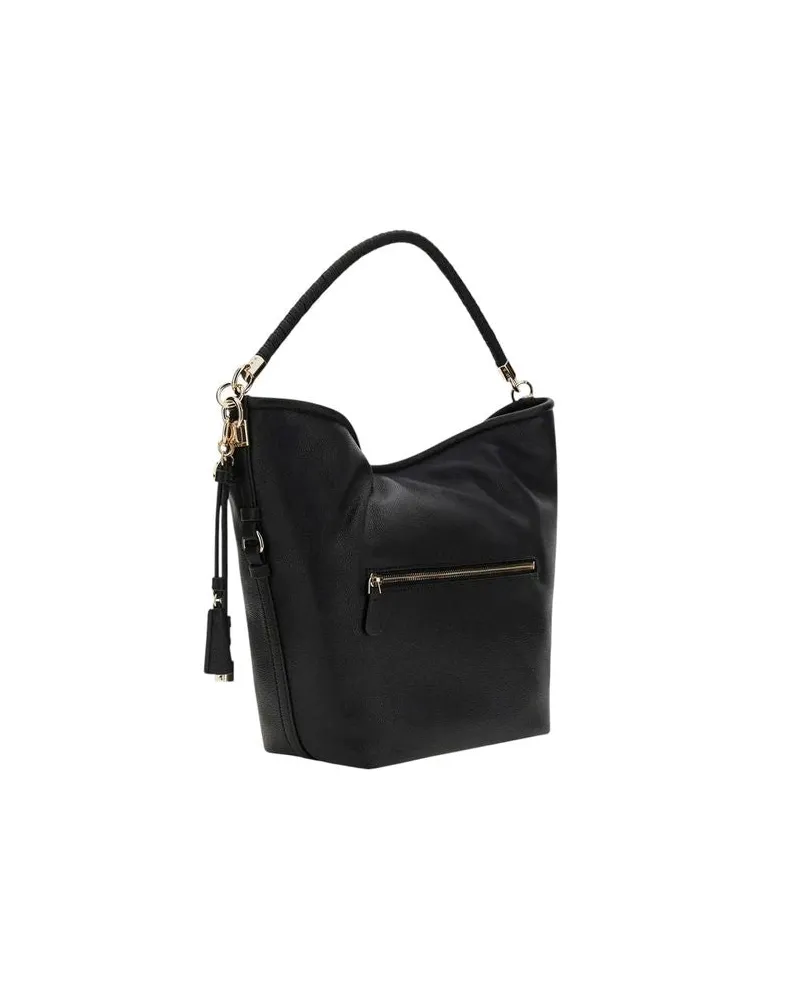Guess Women's Handbag Black Polyurethane Black