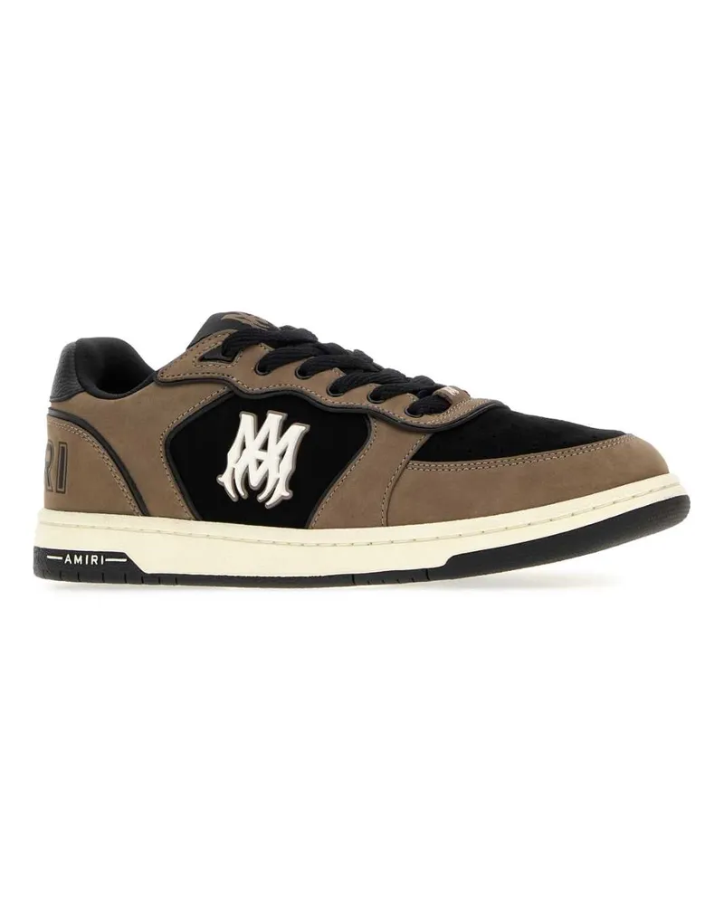 Amiri Brown Leather Sneaker Brown