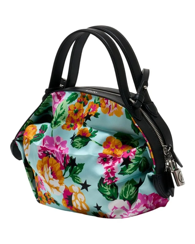 Kenzo Women's Crossbody -  Leather Multicolor Calfskin Bags Crossbodies Multicolor