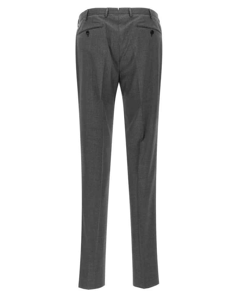 Incotex Modello 35 Trousers — Charcoal Charcoal