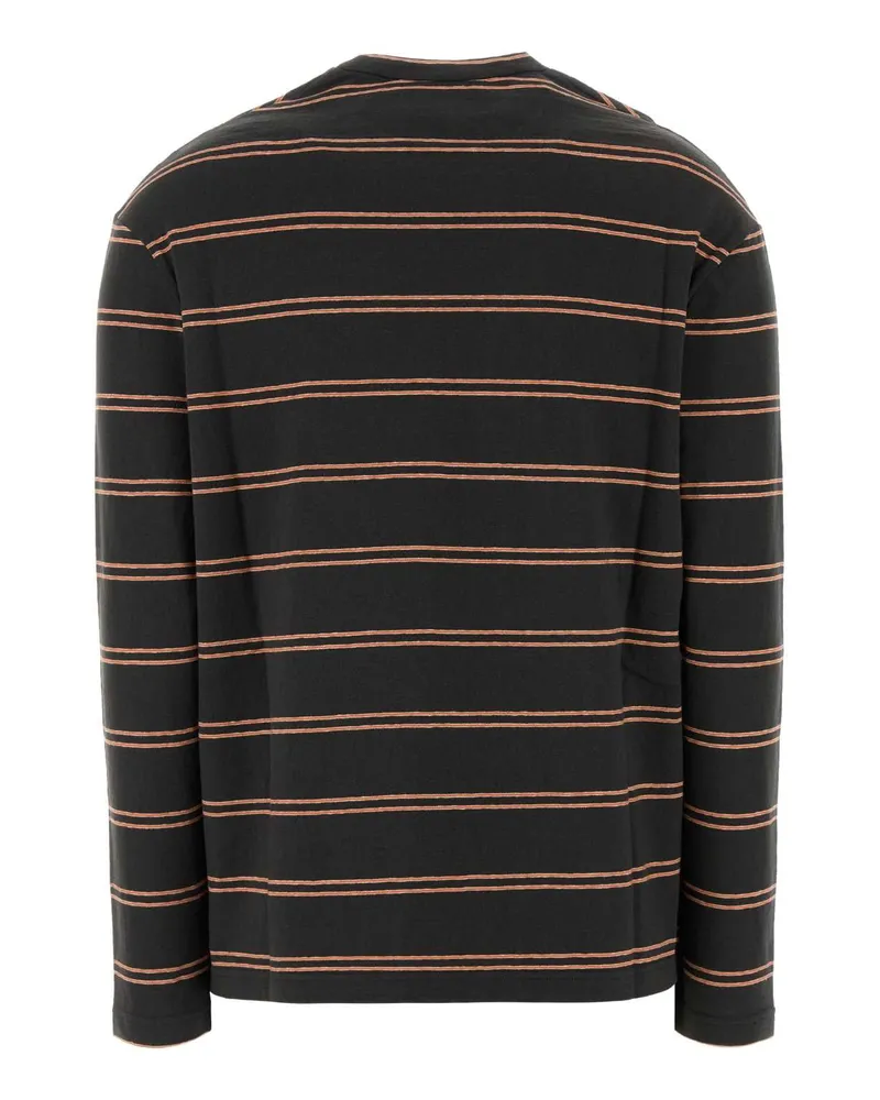 Jil Sander Women's Embroidered Cotton T-Shirt 060 Exterior Exterior: T-shirts And Polos Black