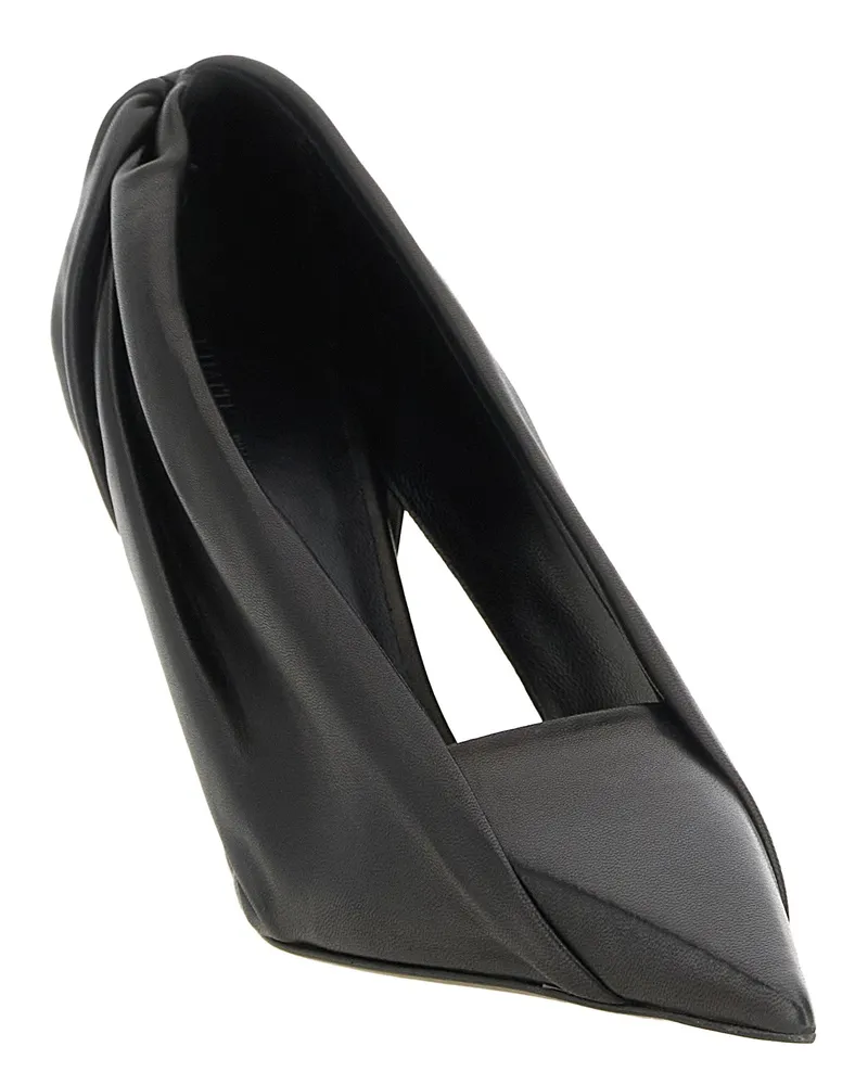 KHAITE Eve Pump — Black Black