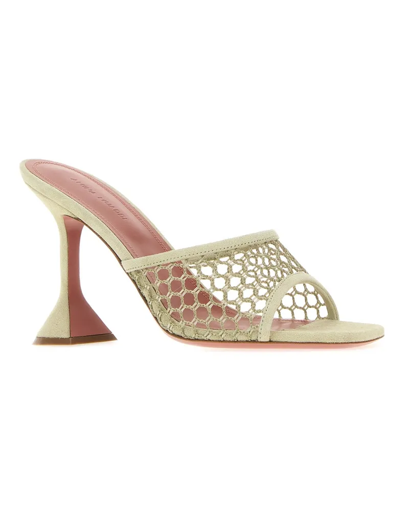 Amina Muaddi Lupitanetslipper95 Ecru Sandali Sandal Beige