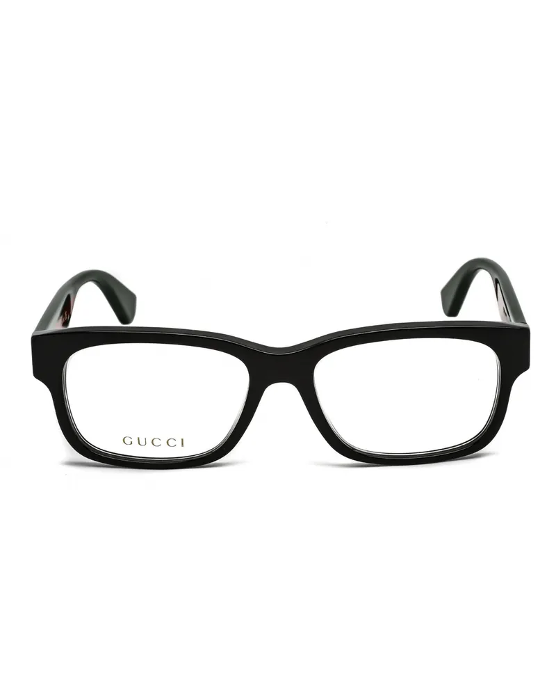 Gucci Men's Gg0343o Eyeglasses Black Black