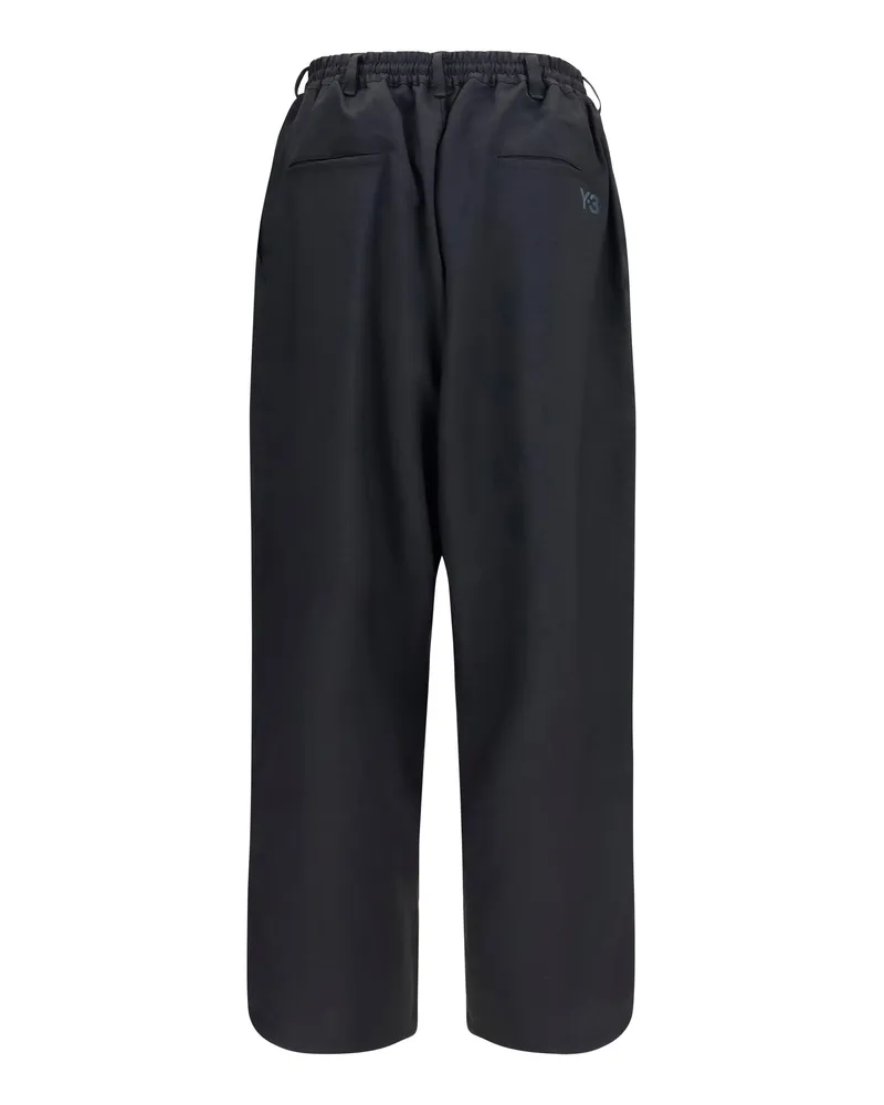 Y-3 Sport Uniform Trousers — Black Black