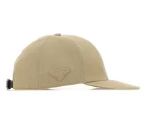 Men Linen Baseball Cap Beige