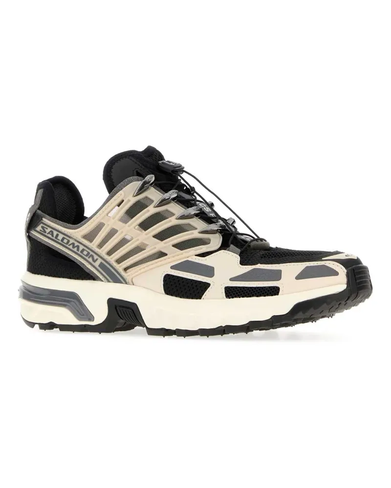 Salomon Unisex Multicolor Mesh And Rubber Acs Pro Sneakers Rainy Day-Black-Castlerock Day/black/castlerock Multicolor