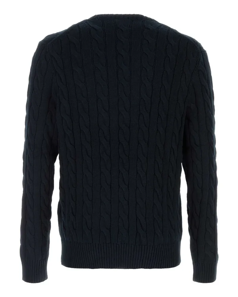 Ralph Lauren Men Driver Sweater Navy Cotton Navy