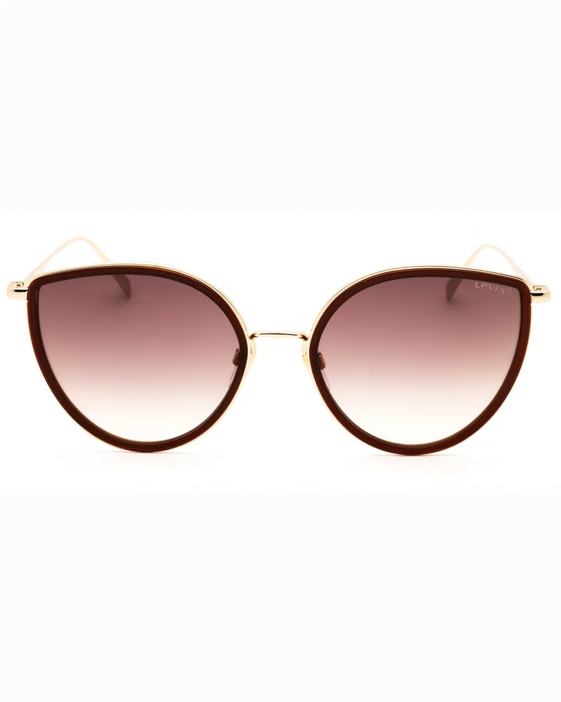 Levi's Women's Lv 5011-S Sunglasses Brown Brown