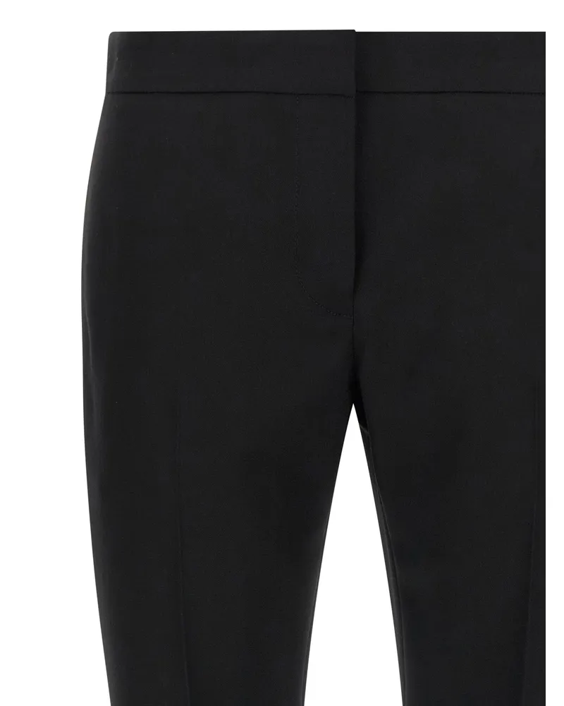Alexander McQueen Women's Black Wool Dress Pants Black