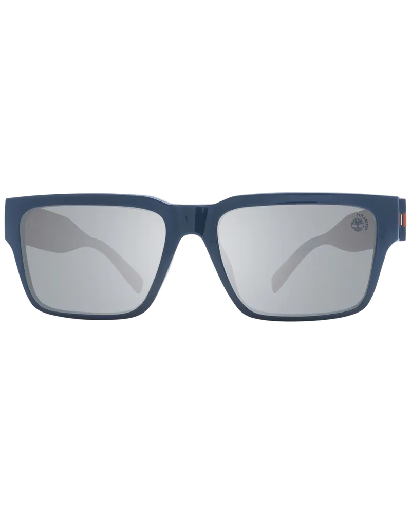 Timberland TI-1029379 Polarized Mirrored Plastic Sunglasses — Gray Gray