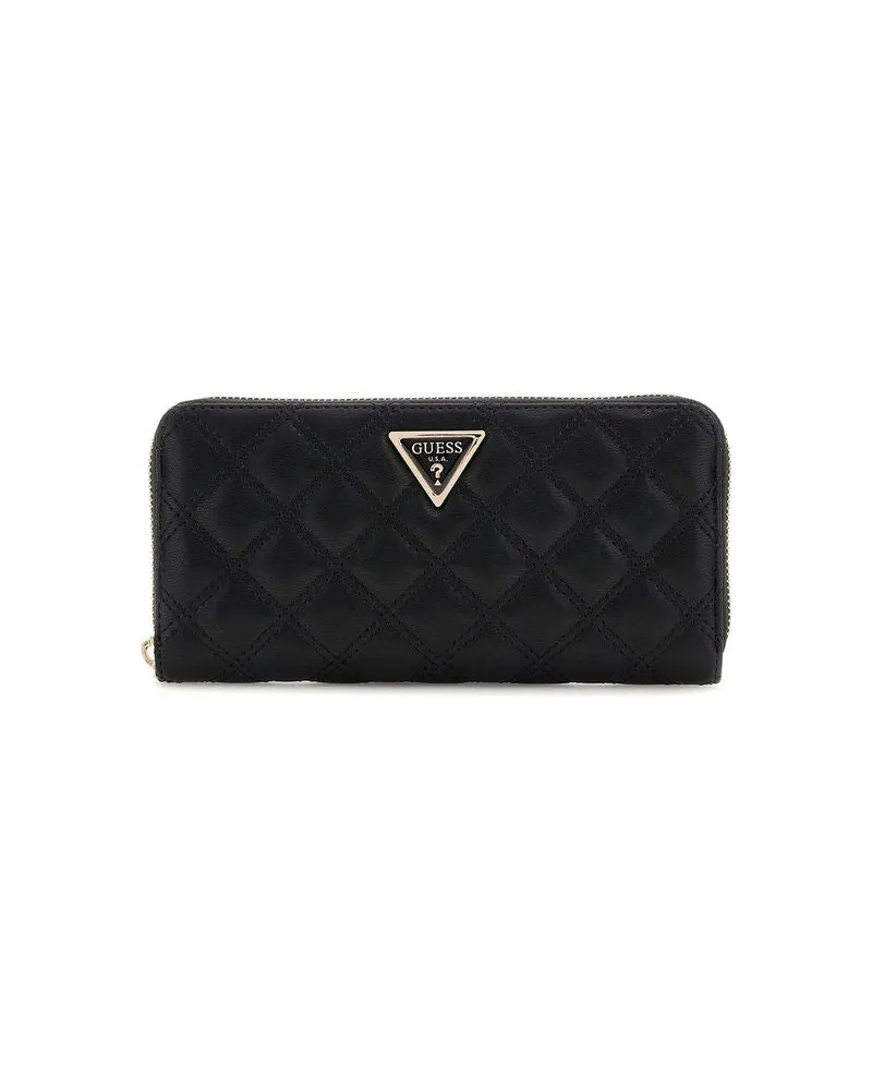 Guess Women's Wallet Black Polyurethane Bags Black