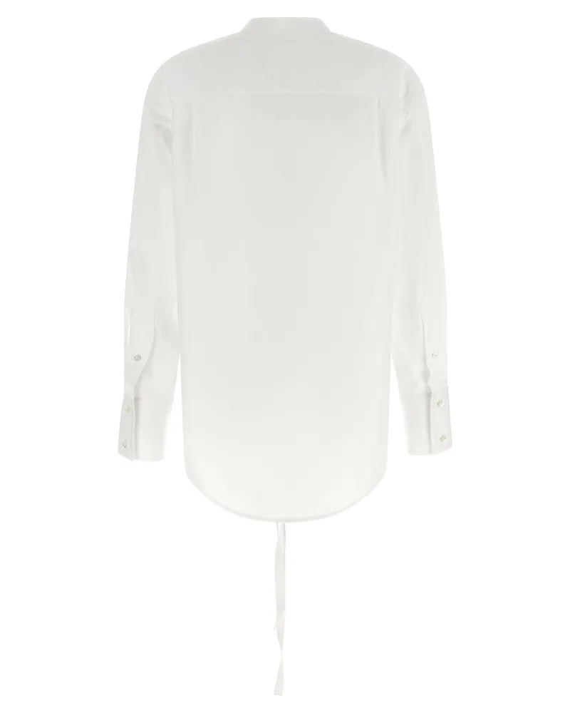 Maison Margiela Women's White Cotton Blouse White