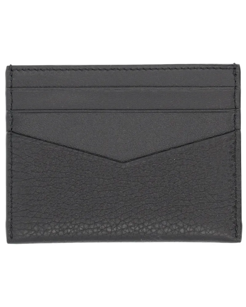 Givenchy Calf Leather Wallet — Black Black