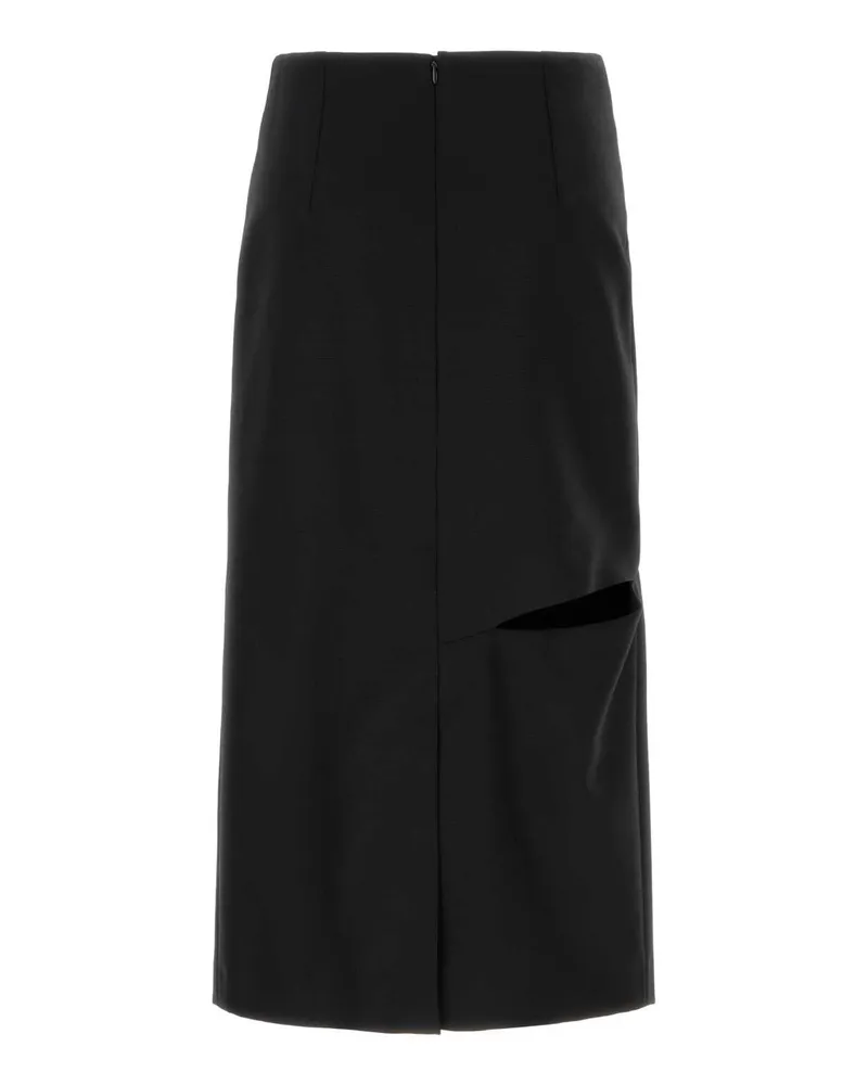 Jil Sander J03ma0294j40330 001 Black Gonne Skirt Black