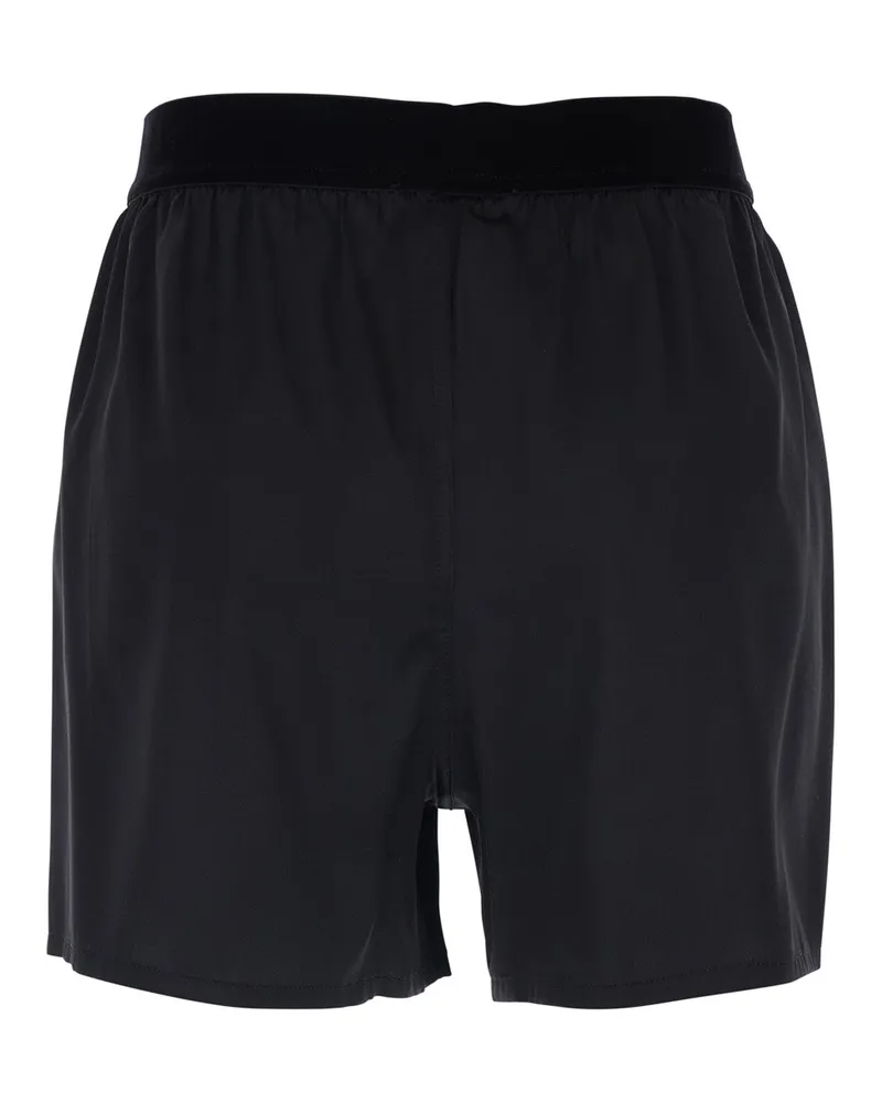 Tom Ford Women's Shorts Black Stretch Silk Black