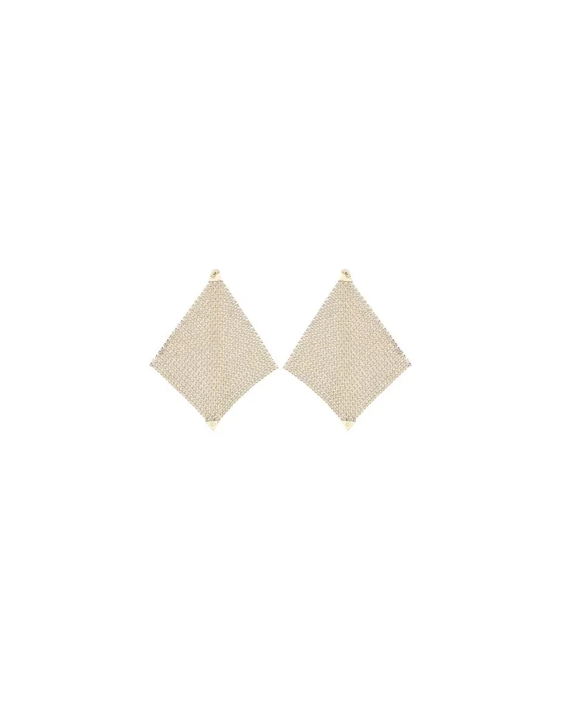 Paco Rabanne Women's Gold Brass Earrings Gold