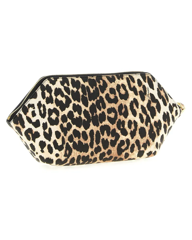 Ganni Bou Clutch — Cream Cream