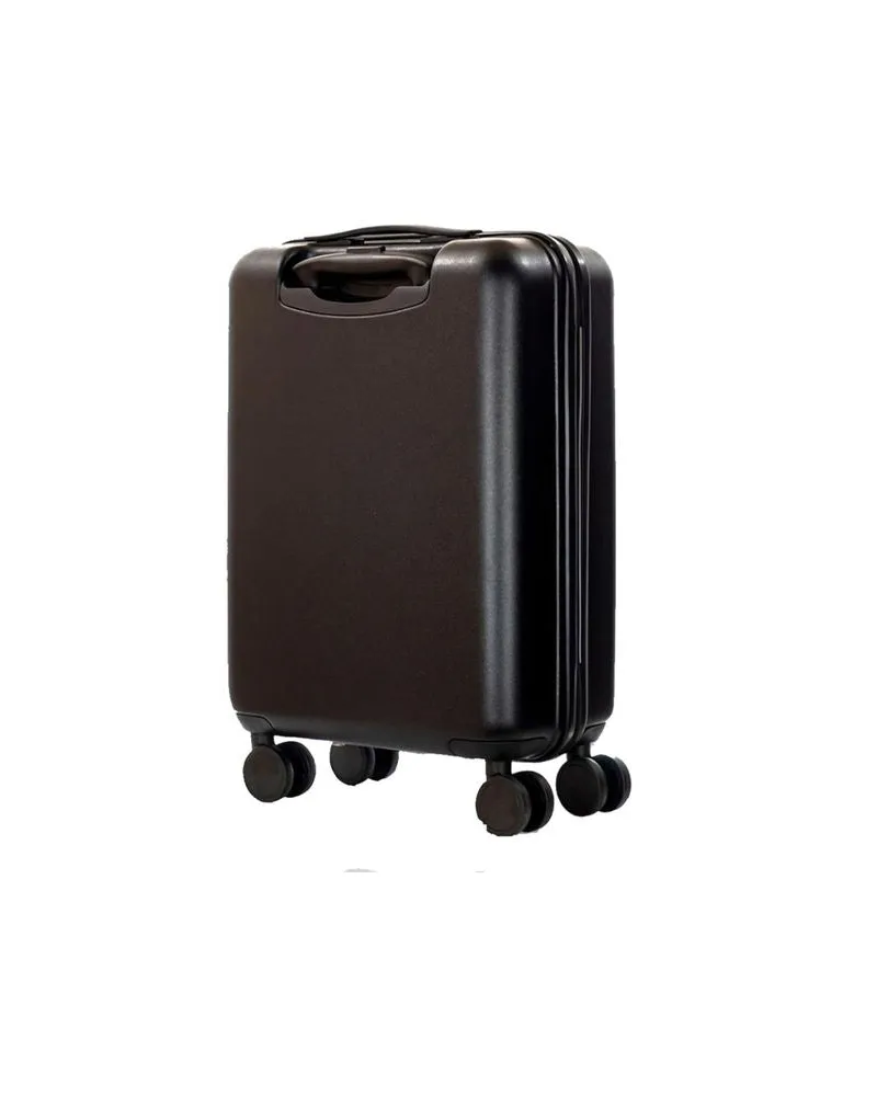 MOMO DESIGN Men's Trolley Black-Black Metallic Fiber Bags - Travel-Bags Black/black Black