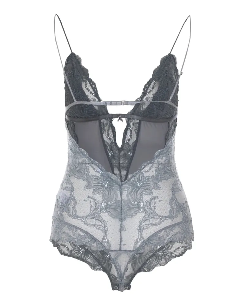Patrizia Pepe Women's Bodysuit Lace Reef Grey Main Fabric: Polyamide Bras 