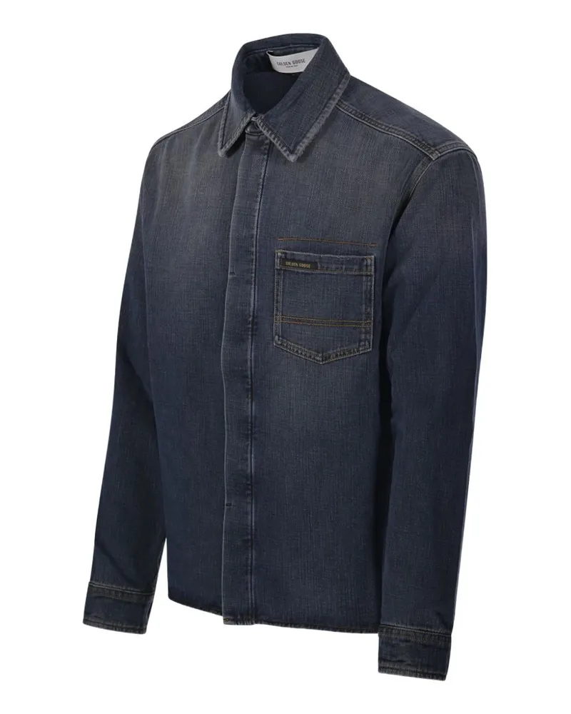 Golden Goose Denim Shirt — Navy Navy