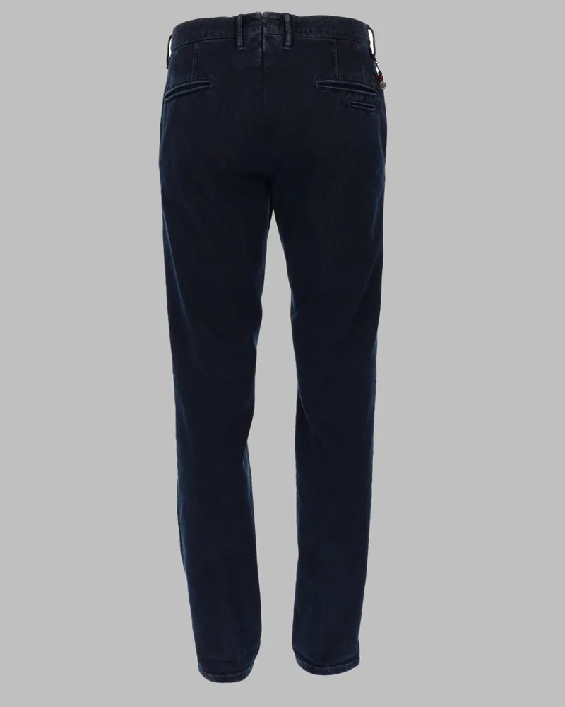 Incotex Cotton-Blend Jeans — Blue Blue