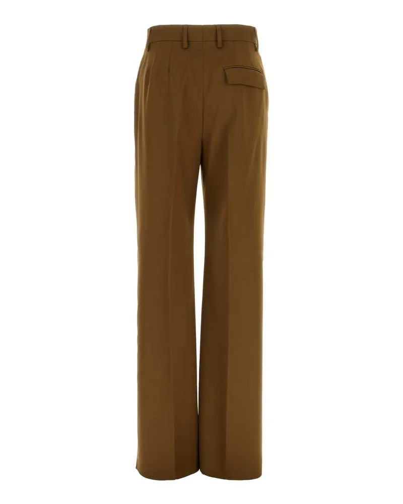 Ferragamo Soyseed Pantaloni Trousers Brown