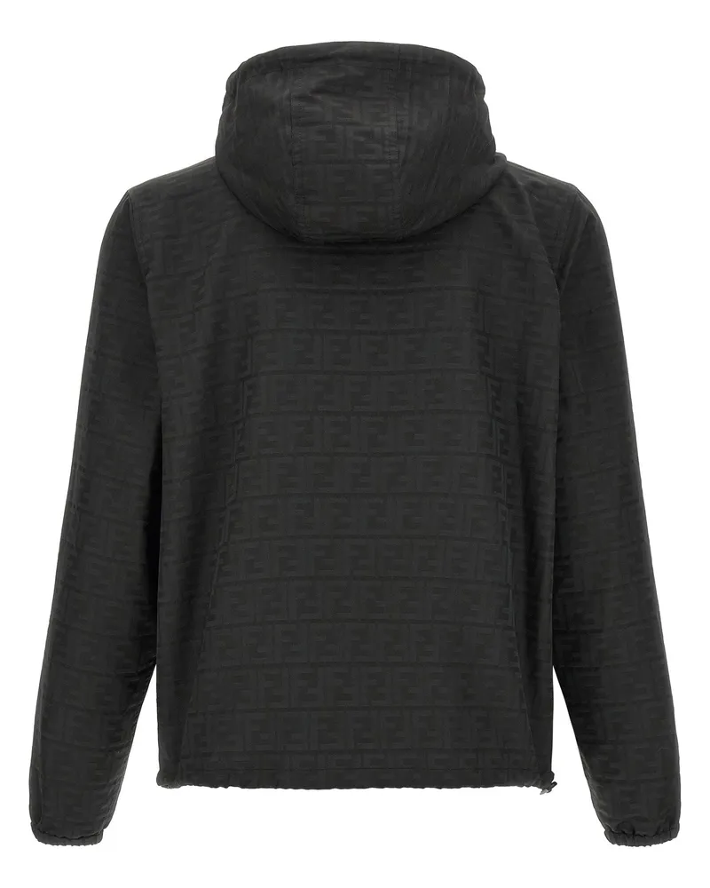 Fendi FF Jacquard Jacket — Black Black