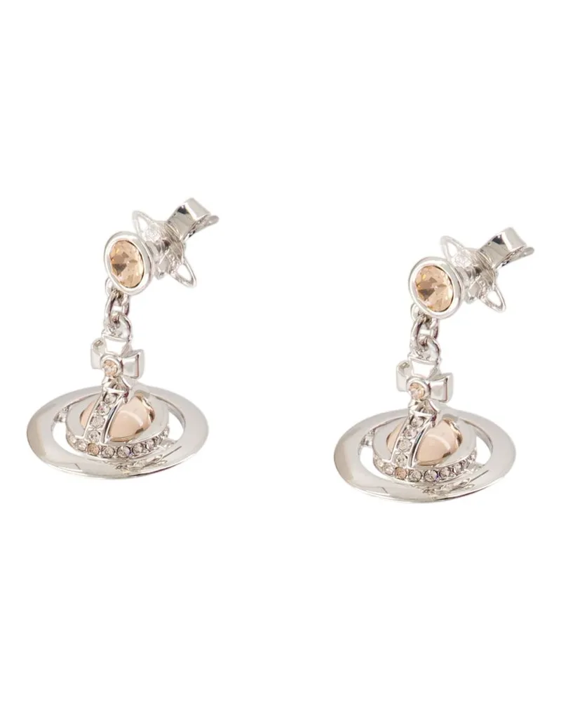 Vivienne Westwood Petite Orb Earrings — Silver Silver