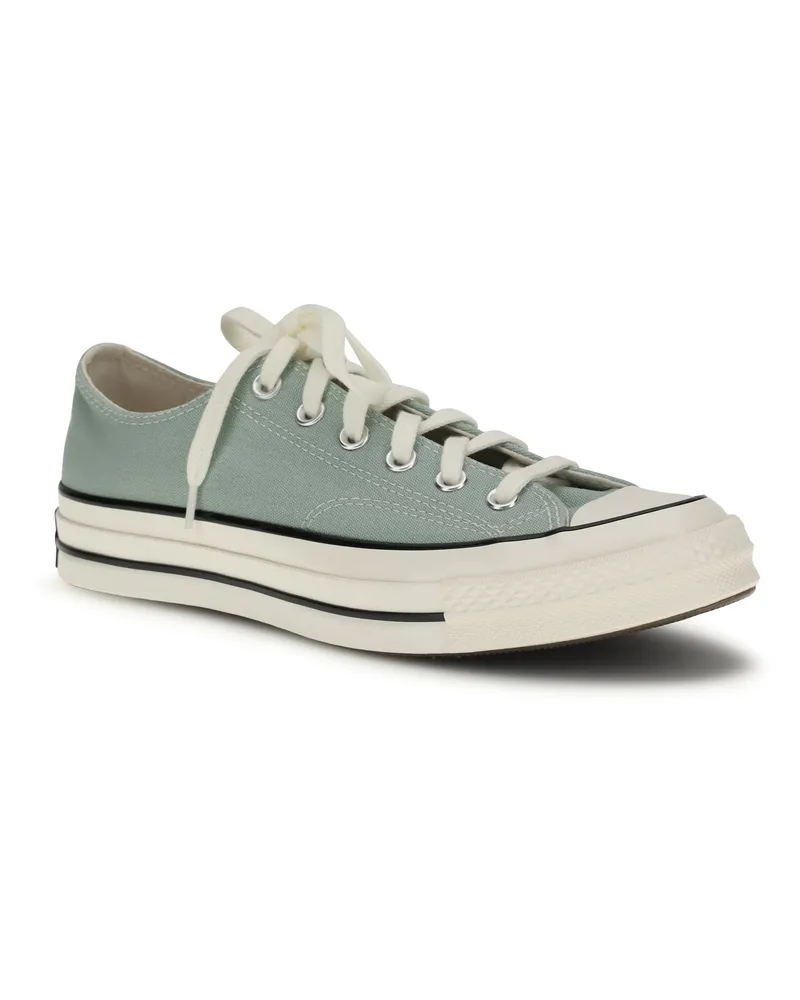 Converse Unisex Sneakers Chuck 70 Canvas Thyme Again-Egret-Black Upper Cotton Trainers Again/egret/black Green