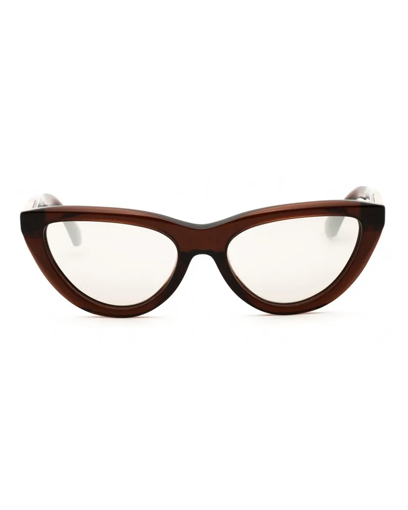 Burberry Women's , Frame And Lens Yellow Sunglasses Brown