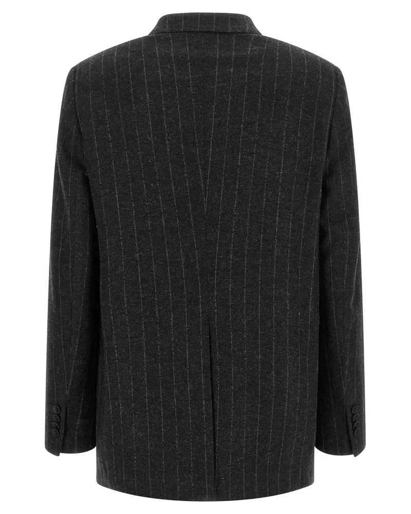 Tagliatore Jasmine Blazer — Charcoal Charcoal