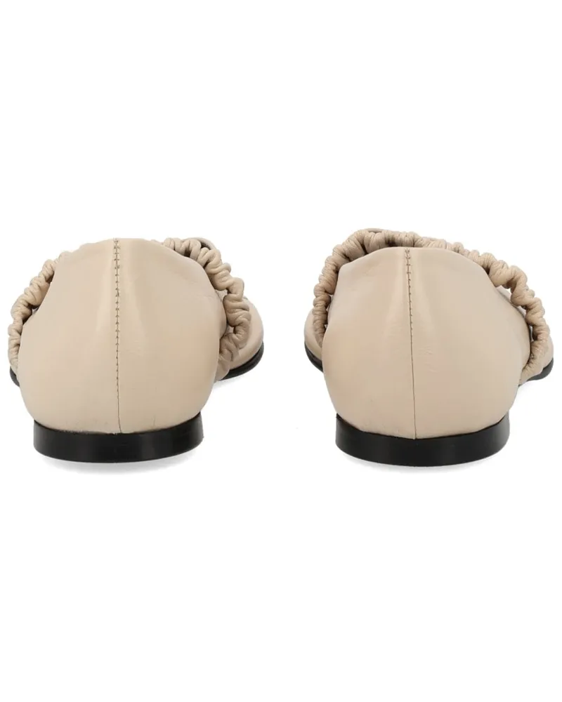 Alohas Ballerina Flat — Ivory Ivory