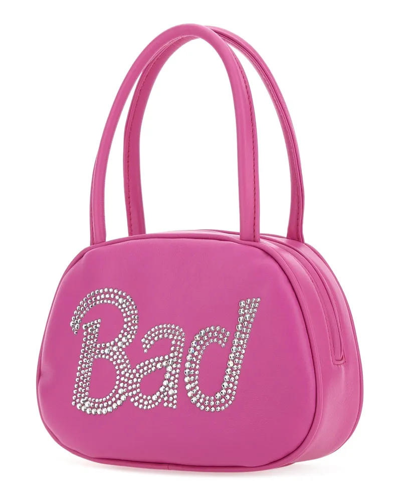 Amina Muaddi Aminibaddie Pink Borse A Mano Bag Pink