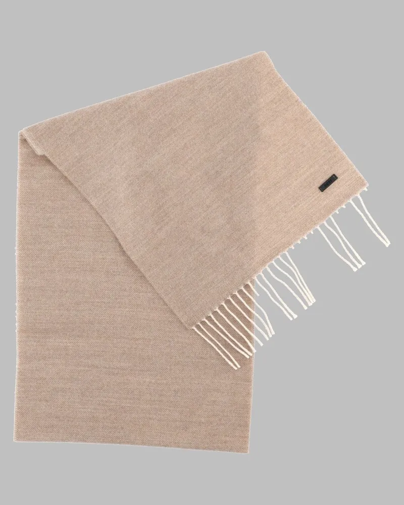 HUGO BOSS Wool Scarf — Brown Brown