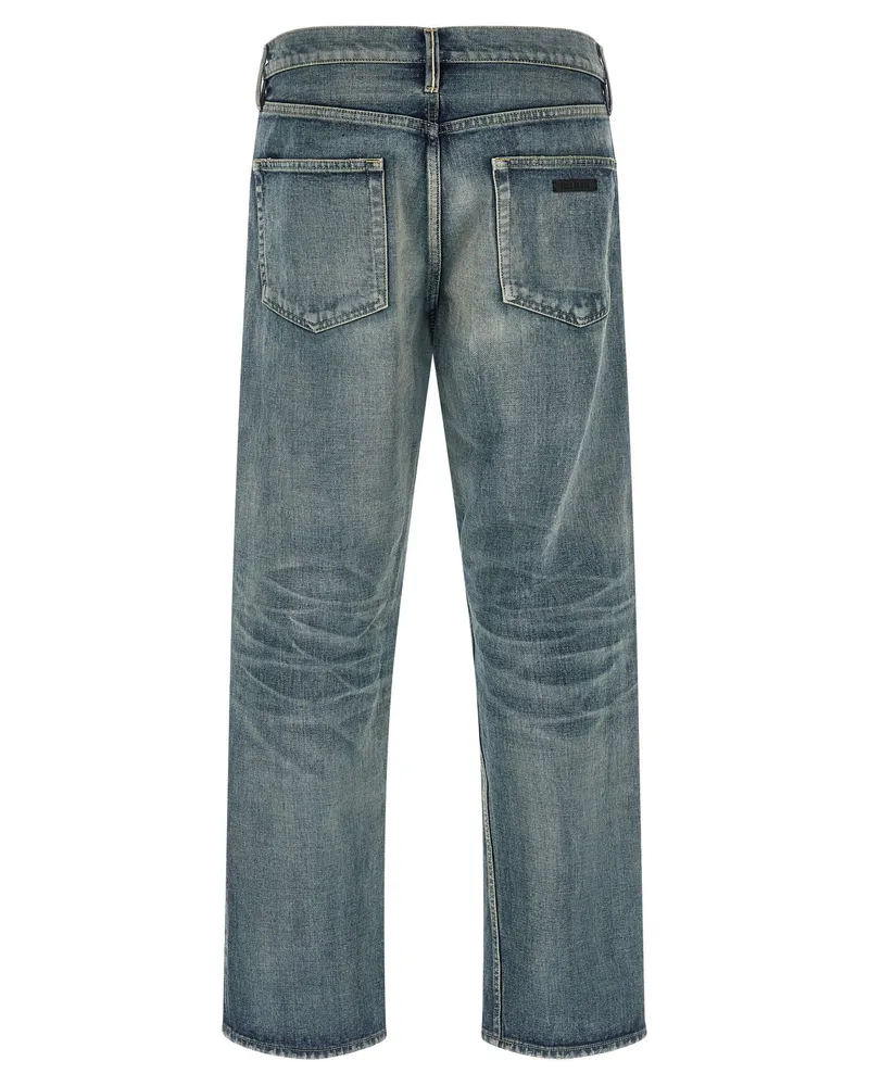 Fear of God Stone-Washed Denim Jeans — Indigo Indigo